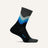 Feetures Elite Light Cushion Mini Crew Socks  -  Small / Black Swell