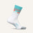 Feetures Elite Light Cushion Mini Crew Socks  -  Small / Aquatic White