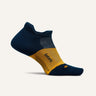 Feetures Merino 10 Max Cushion No Show Tab Socks  -  Medium / Dark Sapphire