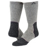 Wigwam Merino Lite Hiker Midweight Crew Socks  -  Medium / Gray Heather