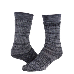 Wigwam Fjord Midweight Crew Merino Wool Socks  -  Medium / Gray