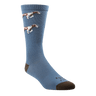 Farm to Feet Park Falls Crew Socks  -  Medium / Wooly Blue