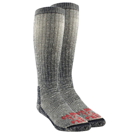 Farm to Feet Cedar Falls Heavyweight Wader OTC 2-pack Socks  -  Large / Wooly Blue