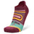 Balega Womens Grit & Grace No Show Socks  -  Small / MOVE WITH PURPOSE: Wildberry/Oriole