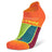 Balega Womens Grit & Grace No Show Socks  -  Small / POSITIVE ENERGY: Neon Orange/Candy Pink