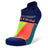 Balega Womens Grit & Grace No Show Socks  -  Small / POSITIVE ENERGY: Neon Blue/Lake Blue