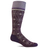 Sockwell Womens Winterland Moderate Compression Knee-High Socks  -  Small/Medium / Blackberry