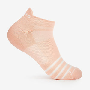 Thorlo Unisex Golf Light Cushion No Show Tab Socks  -  Medium / Rose