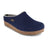 Haflinger Kris Wool Clogs  -  36 / Jeans/Silver