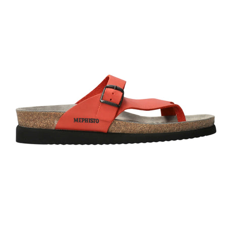 Mephisto Womens Helen Sandals - Red Scratch