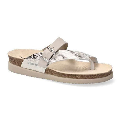 Mephisto Womens Helen Mix Sandals - Fog