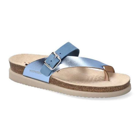 Mephisto Womens Helen Mix Sandals - Blue Sky