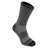 Wrightsock Double-Layer Silver Escape Midweight Crew Socks  -  Medium / Black Twist