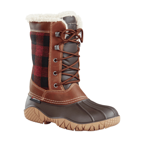 Baffin Jasper Womens Boots  -  6 / Red/Black Plaid