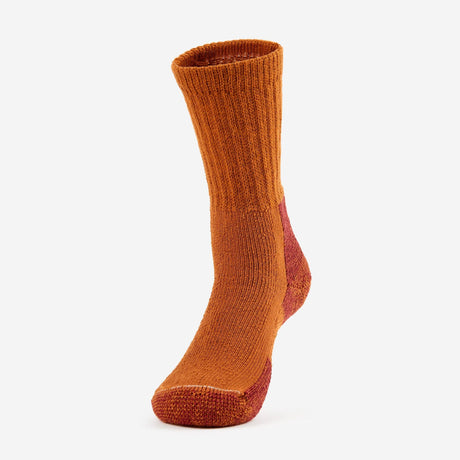 Thorlo Mens Maximum Cushion Hiking Crew Socks  -  Medium / Cognac