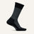 Feetures Mens Everyday Max Cushion Rich Texture Crew Socks  -  Medium / Black