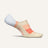 Feetures Womens Everyday Hidden Socks  -  Small / Boardwalk Coral