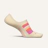 Feetures Womens Everyday Hidden Socks  -  Small / Breezy Coral