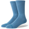 Stance Mens Icon Crew Socks  -  Large / Blue Steel