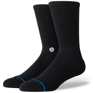 Stance Mens Icon Crew Socks  -  Medium / Black