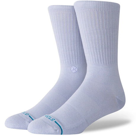 Stance Mens Icon Crew Socks  -  Large / Lilacice