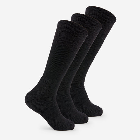 Thorlo Military Maximum Cushion OTC 3-Pack Socks  -  Medium / Black