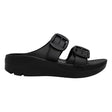 Telic Boise Bliss Sandals  -  W5 / Midnight Black