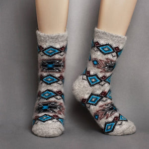 Siberia Spirit Mesa Mosaic Crew Socks  -  Small / Mesa Mosaic