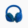 Turtle Fur Ear Muffin Faux Fur Lined Adjustable Earmuffs  -  One Size Fits Most / Blue