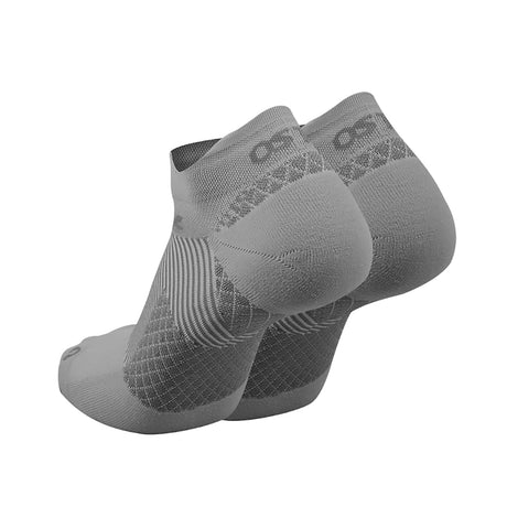 OS1st Plantar Fasciitis Compression No Show Socks  -  Small / Gray