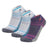 Wigwam Ultra Cool Lite Low 3-Pack Socks  -  Medium / Caribbean/Granite