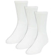 Wigwam King Cotton Crew Heavyweight 3-Pack Socks  -  Medium / White