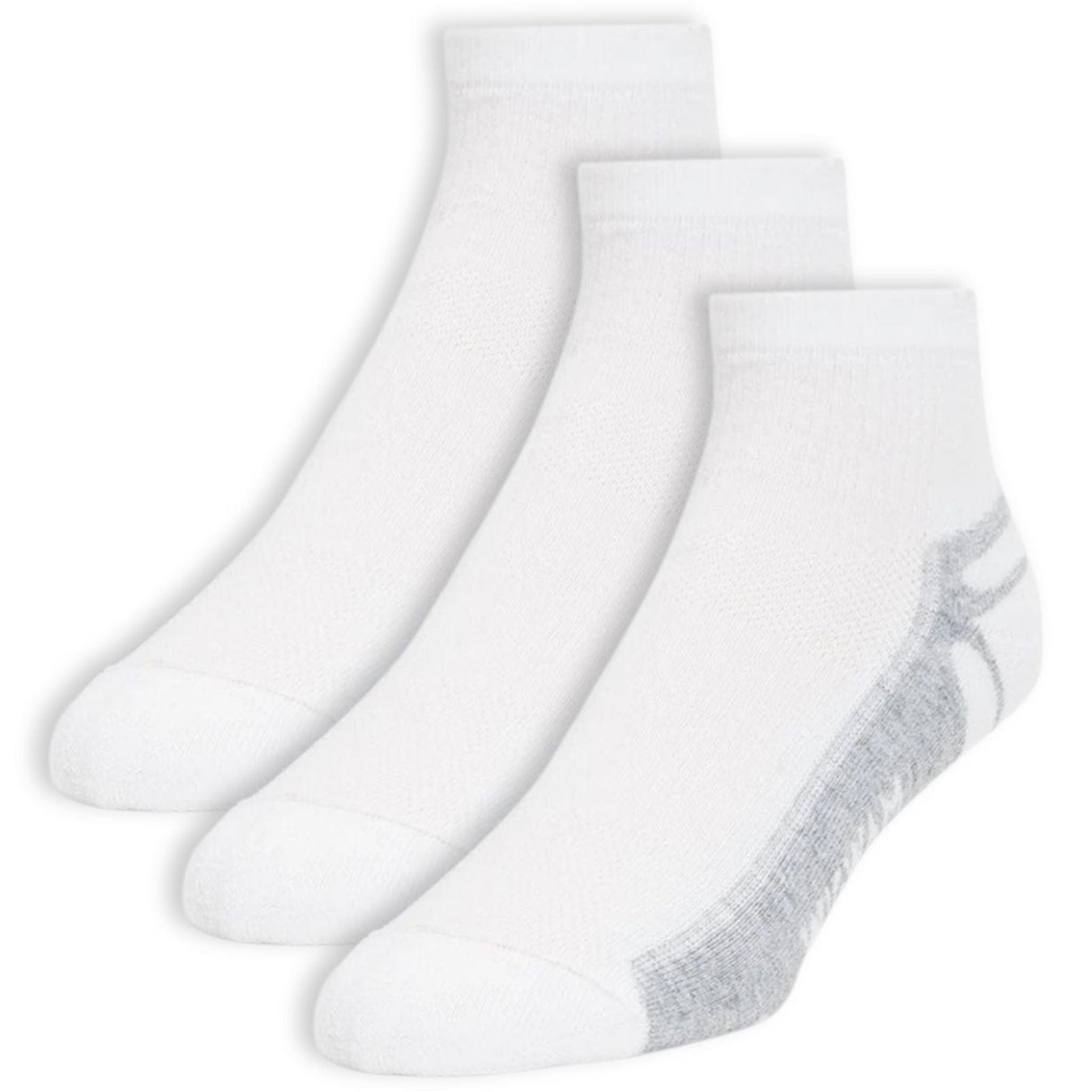 Wigwam Thunder Quarter Lightweight 3-Pack Socks  -  Medium / White