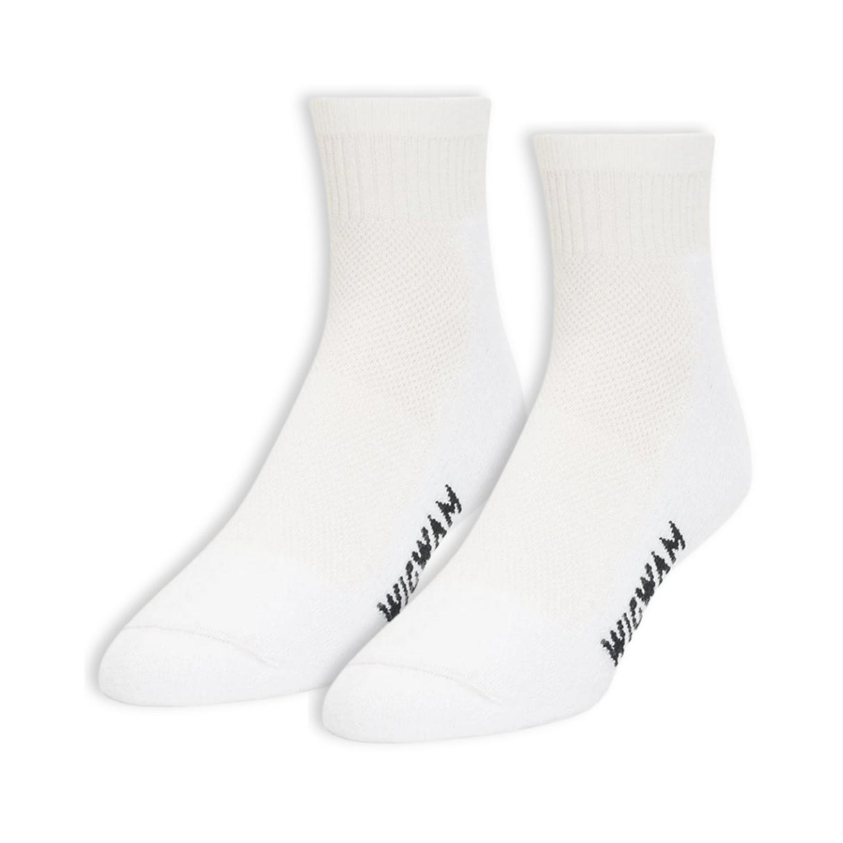 Wigwam Cool-Lite Quarter Lightweight 2-Pack Socks  -  Medium / White