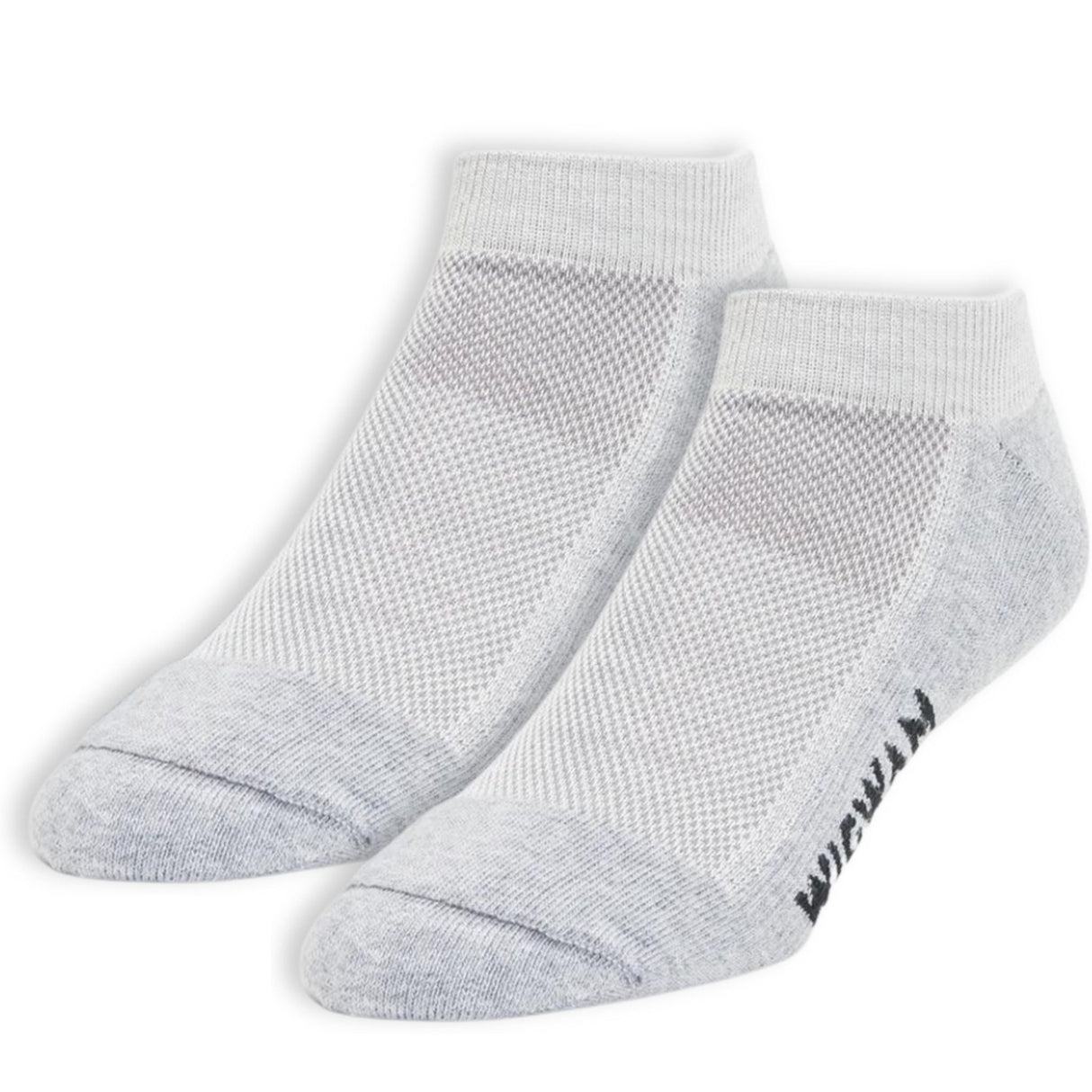 Wigwam Cool-Lite Low-Cut Lightweight 2-Pack Socks  -  Medium / Gray