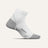 Feetures Plantar Fasciitis Relief Light Cushion Quarter Socks  -  Small / White