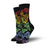 Bambukas Rainbow Butterflies Womens Crew Socks  -  One Size Fits Most / Butterflies