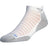 Drymax Running Lite-Mesh Mini Crew Socks  -  Small / White/Gray