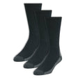 Wigwam At Work Crew Cotton 3-Pack Socks  -  Medium / Black