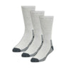 Wigwam At Work Crew Cotton 3-Pack Socks  -  Medium / Gray