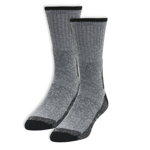 Wigwam At Work Double Duty 2-Pack Socks  -  Medium / Gray