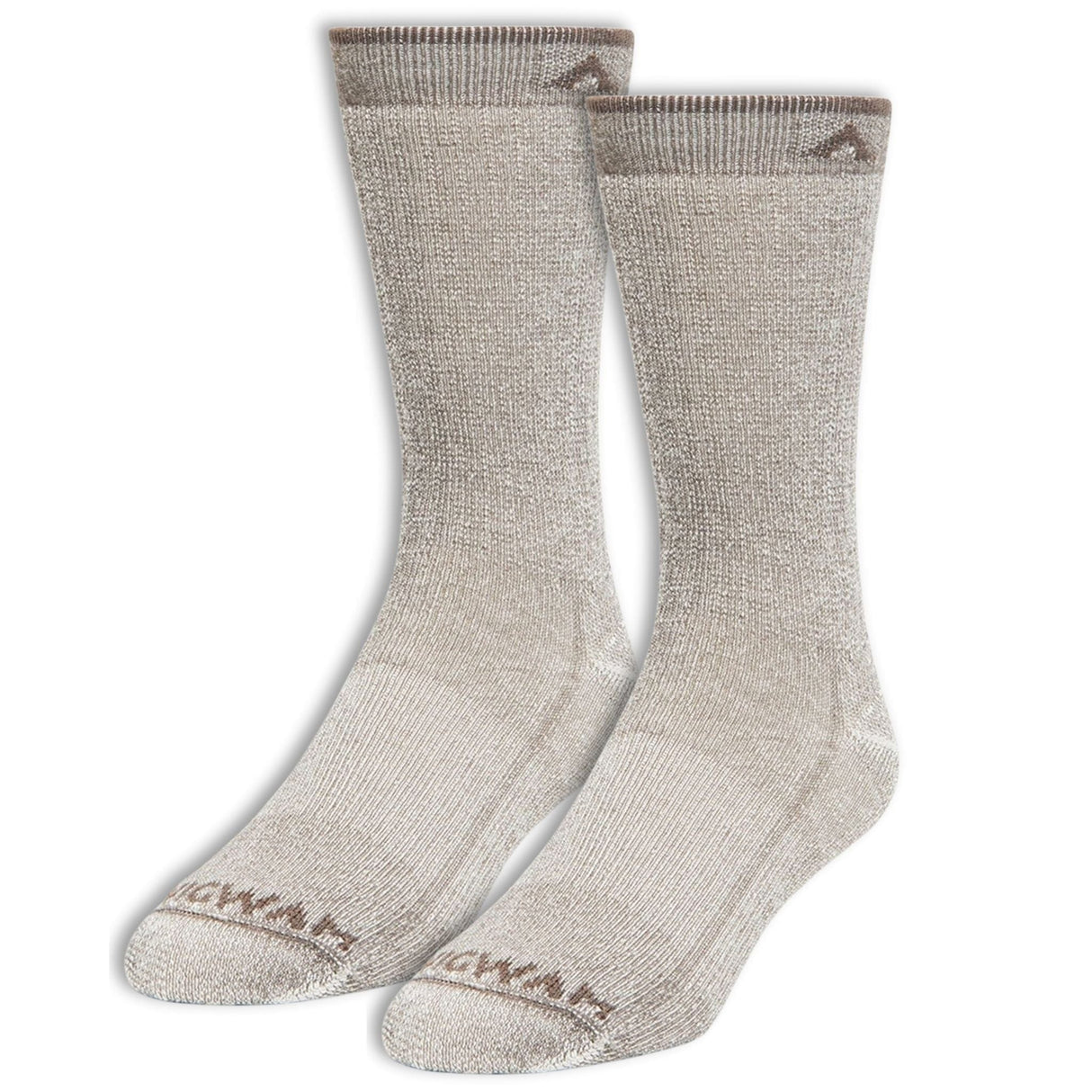 Wigwam Merino Comfort Hiker 2-Pack Socks  -  Large / Taupe