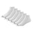 Wigwam Super 60® Quarter 6-Pack Midweight Cotton Socks  -  Medium / White