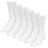 Wigwam Super 60® Crew 6-Pack Midweight Cotton Socks  -  Medium / White