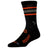 Drymax Lite Trail Running Crew Socks  -  Small / Black/Orange/Green