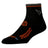 Drymax Lite Trail Running 1/4 Crew Socks  -  Small / Black/Orange/Green