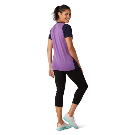 Smartwool Womens Merino 150 Base Layer Colorblock Short-Sleeve  - 