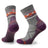 Smartwool Womens Hike Zig Zag Valley Mid Crew Socks  -  Medium / Ash/Charcoal