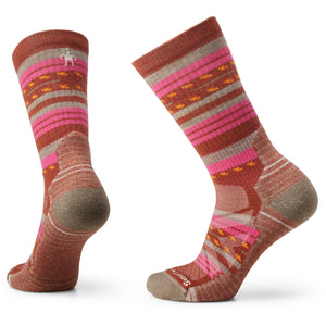 Smartwool Womens Hike Light Cushion Margarita Crew Socks  -  Small / Picante