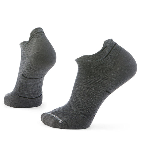 Smartwool Run Zero Cushion Low Ankle Socks  -  Small / Medium Gray